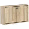 vidaXL Wandmontierter Schuhschrank EDE 71 x 17 x 43 cm Holzwerkstoff