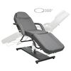 vidaXL Massagetisch Grau 180x62x(87-112) cm