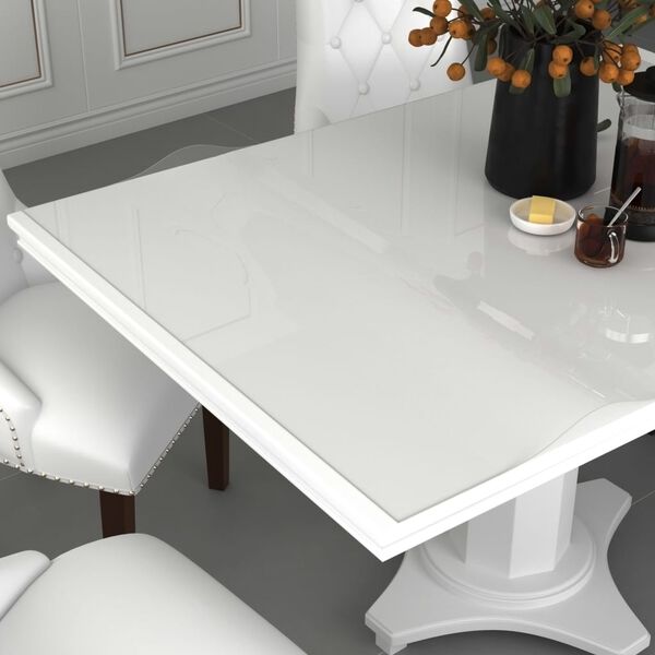 vidaXL Tischfolie Transparent 120x90 cm 1,6 mm PVC