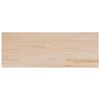 vidaXL Tischplatte 110x40x1,7 cm Rechteckig Massivholz Kiefer