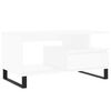 vidaXL Couchtisch Wei&szlig; 90x49x45 cm Holzwerkstoff