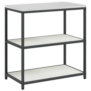vidaXL K&uuml;chenregal HATTEM Wei&szlig; 90 x 50 x 92 cm Stahl