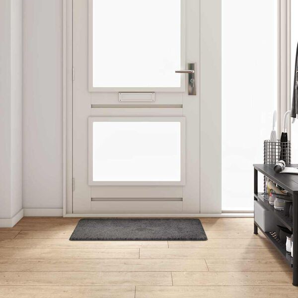 vidaXL Teppichl&auml;ufer Grau 50 x 100 cm 100% Polypropylen Tuft