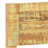 vidaXL Massivholzbett Altholz 180x200 cm