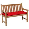Madison Bankauflage Panama 120x48 cm Rot
