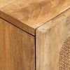 vidaXL Waschbeckenschrank Braun 62 x 33 x 58 cm Massivholz Mango