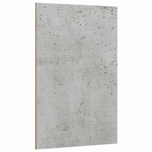vidaXL Dekoplatten 12 Stk. Betongrau 40 x 60 x 0,27 cm Holzwerkstoff