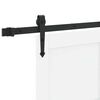 vidaXL Schiebet&uuml;r ORKDAL Wei&szlig; 61 x 198,5 cm Massives Kiefernholz