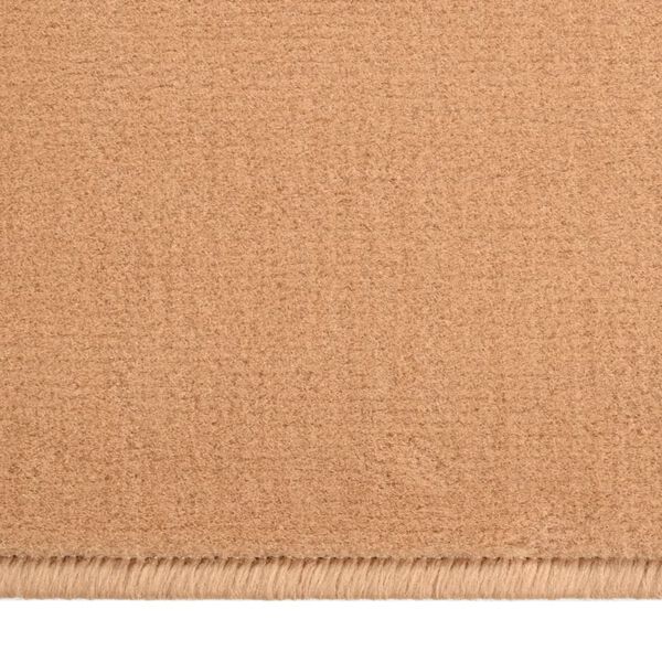 vidaXL Teppichl&auml;ufer BCF Beige 100x500 cm