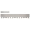 vidaXL Raseneinfassung 10 pcs Braun 100 x 0,05 x 20 cm Wetterfeststahl
