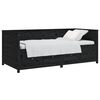 vidaXL Tagesbett Schwarz 80x200 cm Massivholz Kiefer