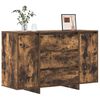 vidaXL Sideboard Geräucherte Eiche 120 x 41 x 75 cm Holzwerkstoff