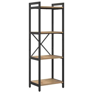 vidaXL B&uuml;cherregal 40 x 30 x 119 cm Holzwerkstoff Artisan-Eiche