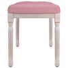 vidaXL Sitzbank Rosa 80x40x49 cm Samt