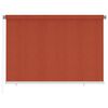 vidaXL Au&szlig;enrollo 225 (B) x 140 (H) cm Terrakotta HDPE