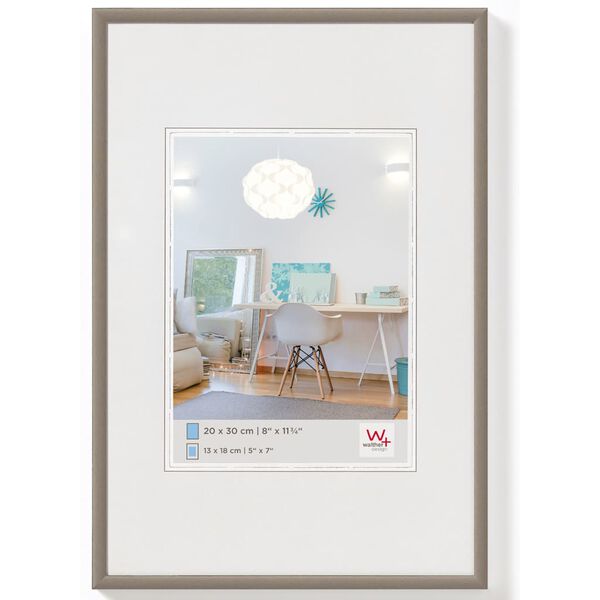 Walther Design Bilderrahmen New Lifestyle 70x100 cm Stahl