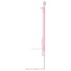 vidaXL Kleinkind-Bettschutzgitter Rosa 120x25 cm Stoff