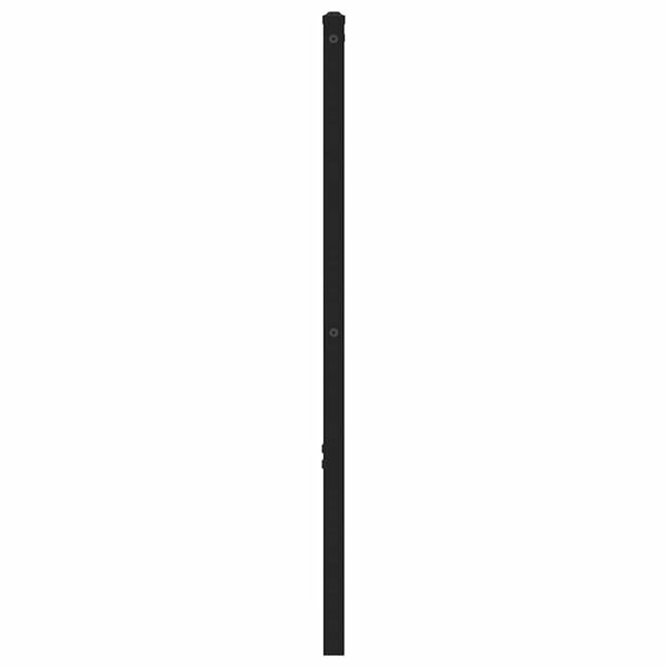 vidaXL Ersatz-Kopfteil Braun Eichen-Optik 107 cm Stahl und Holzwerkstoff