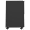 vidaXL Aktenschrank mit Rollen Anthrazit 39x45x67 cm Stahl