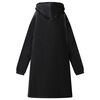 vidaXL Decken-Hoodie Schwarz M Fleece und Flanell