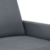 vidaXL 2-Sitzer-Sofa Dunkelgrau 140 cm Samt