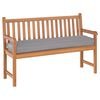 vidaXL Kissen Grau 150 x 40 x 8 cm Oxford-Stoff