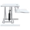 vidaXL Arbeitsstation Verstellbar 60x40x(13-41,5) cm Stahl