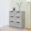 vidaXL Sideboard Betongrau 60x30x70 cm Holzwerkstoff
