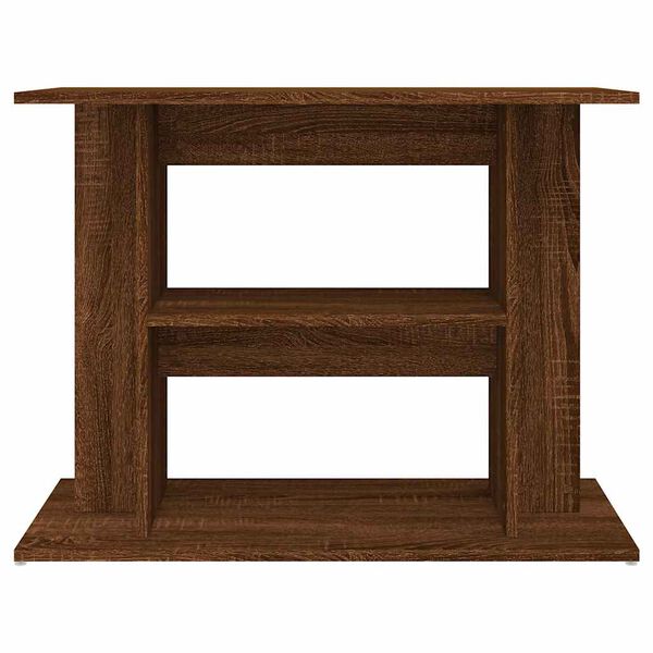 vidaXL Aquariumst&auml;nder Braun Eichen-Optik 80x35x60 cm Holzwerkstoff