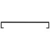 vidaXL M&ouml;belbeine 12 pcs Schwarz 796 x 40,5 x 100 mm Eisen