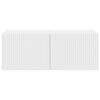 vidaXL TV-Wandschrank 2 pcs Wei&szlig; 60 x 31 x 29,5 cm Holzwerkstoff