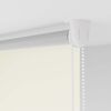 vidaXL Verdunkelungsrollo Cremewei&szlig; 85x130cm Stoffbreite 80,7 cm