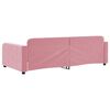 vidaXL Tagesbett Rosa 90x200 cm Samt
