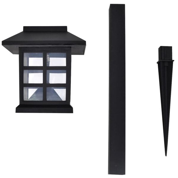 Solarleuchte LED-Licht Set f&uuml;r den Au&szlig;enbereich 12 St&uuml;ck