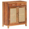 vidaXL Sideboard 65x35x75 cm Altholz Massiv