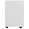 vidaXL Rollschrank Wei&szlig; 45x38x54 cm Holzwerkstoff