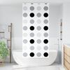 vidaXL Duschrollo mit Kassette 150x240 cm Stoffbreite 146 cm