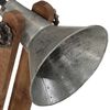 vidaXL Schreibtischlampe 25 W Vintage-Silbern 23x13x52 cm E27