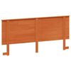 vidaXL Kopfteil Wachsbraun 180 cm Massivholz Kiefer