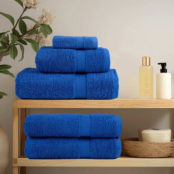 vidaXL Wascht&uuml;cher FROGN 10 Stk. Blau 30x30 cm 360 g/m&sup2;