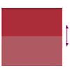 vidaXL Verdunkelungsrollo Rot 155x130cm Stoffbreite 151,6cm Polyester