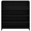 vidaXL Empfangstresen Schwarze Eiche 100 x 50 x 103,5 cm Holzwerkstoff