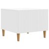 vidaXL Couchtisch mit Schubladen Wei&szlig; 49 x 50 x 40 cm Holzwerkstoff