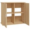 vidaXL Aquariumst&auml;nder Sonoma-Eiche 81 x 36 x 73 cm Holzwerkstoff