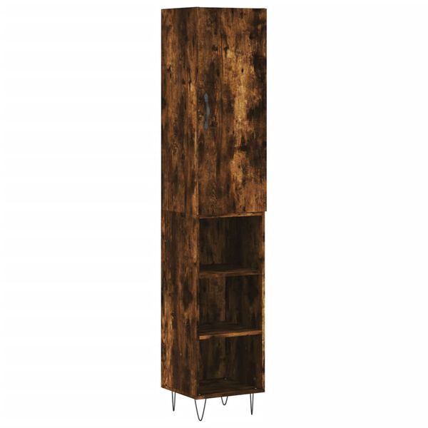 vidaXL Highboard R&auml;uchereiche 34,5x34x180 cm Holzwerkstoff