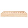 vidaXL Massivholzbett ohne Matratze 200x200 cm
