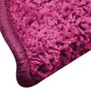 vidaXL Stufenmatten 15 Stk. 56x17x3 cm Rosa Halbrund