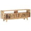 vidaXL TV-Schrank 130x30x45 cm Raues Mangoholz