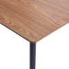 vidaXL Esstisch Braun 200x100x75 cm MDF