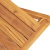 vidaXL 7-tlg. Garten-Essgruppe Massivholz Teak